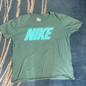 Nike Dri-Fit shirt Tee Turquoise